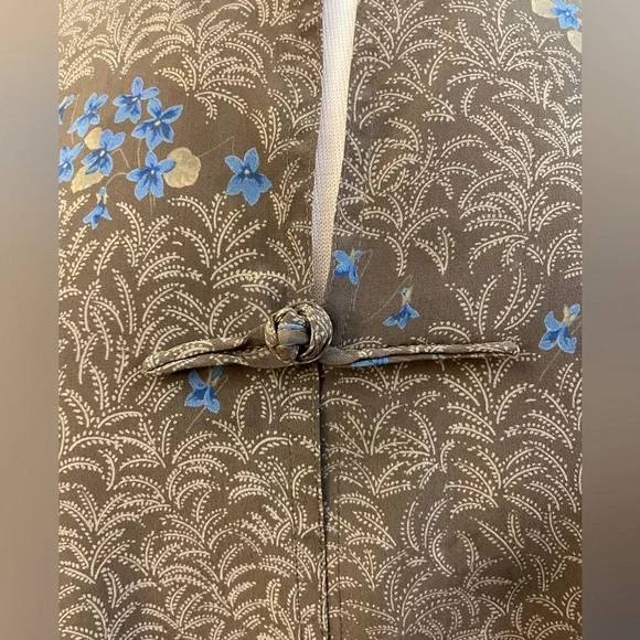VTG KRIZIA SILK KIMONO TOP BLOUSE SIZE 42